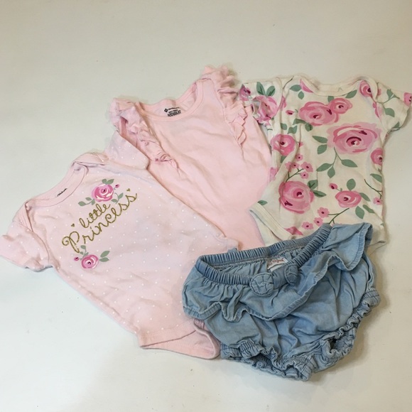 Pink, Ruffles, Polkadots & Roses Baby Bundle - Picture 8 of 14